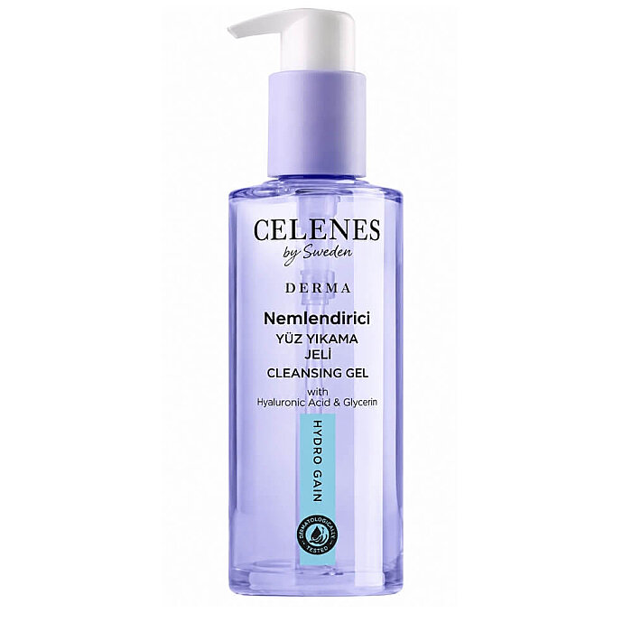 Celenes Derma Nemlendirici Yüz Yıkama Jeli 250 Ml - 1