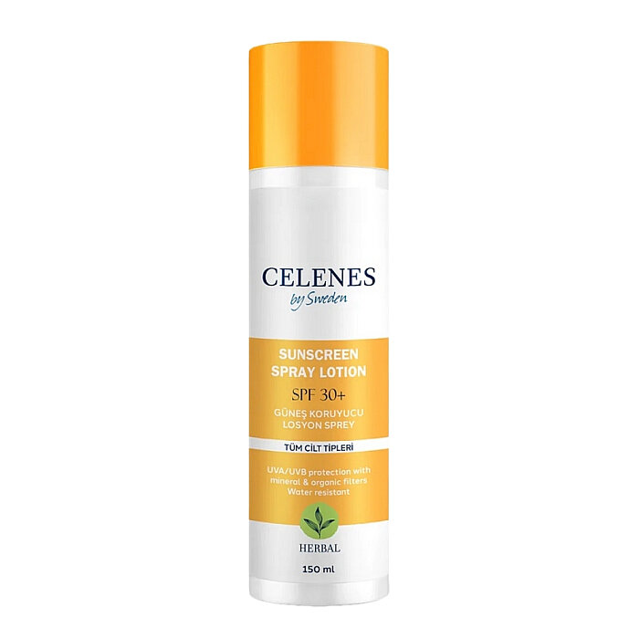 Celenes Güneş Koruyucu Losyon Sprey Spf30 150 Ml - 1