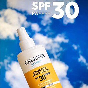 Celenes Güneş Koruyucu Losyon Sprey Spf30 150 Ml - 3