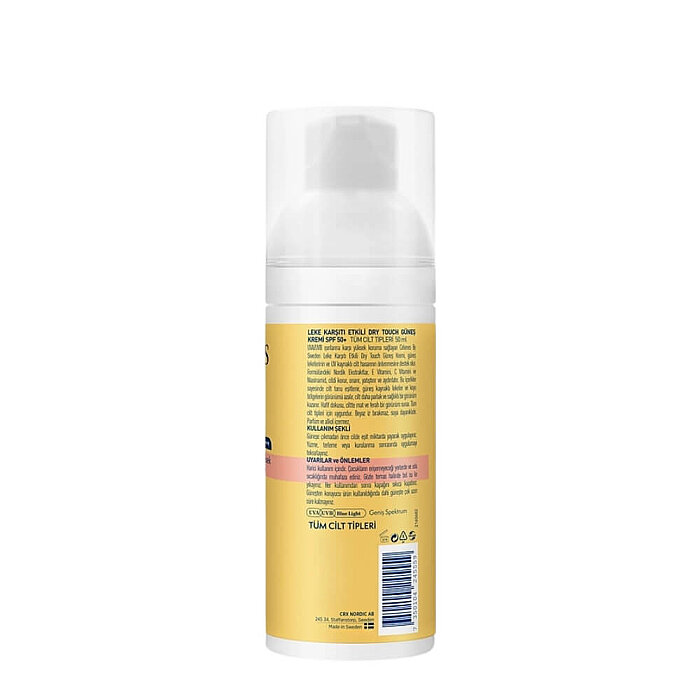 Celenes Herbal 50+SPF Güneş Koruyucu Krem Dry Touch 50 Ml - 2