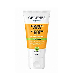 Celenes Herbal Anti Age Güneş Kremi Spf50 50 Ml - 1