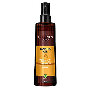 Celenes Herbal Bronzlaştırıcı Güneş Yağı 200 Ml - Celenes