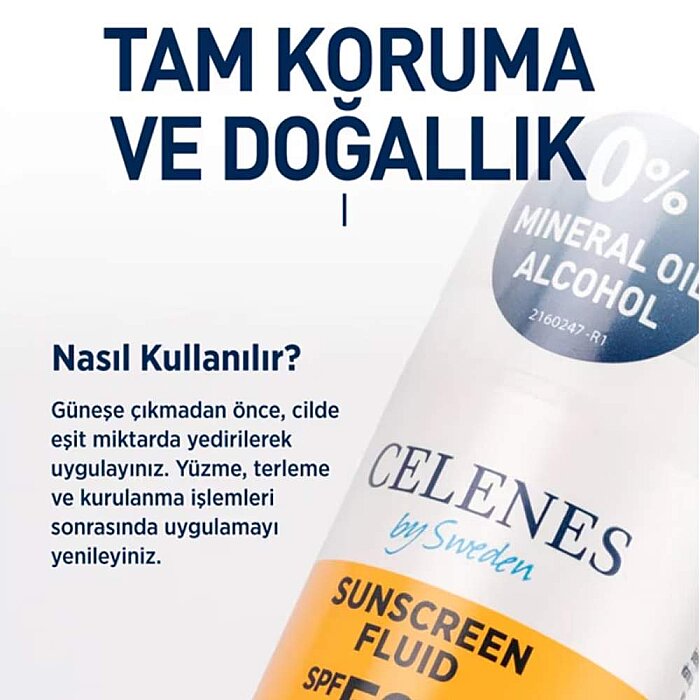 Celenes Herbal Güneş Koruyucu Dry Touch Spf50 50 Ml - 3