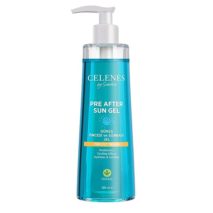 Celenes Herbal Güneş Sonrası Nemlendirici Jel 200 Ml - 1