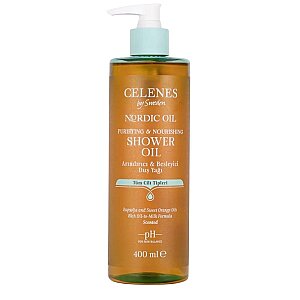 Celenes Nordic Oil Parfümlü Duş Yağı 400 Ml - Celenes