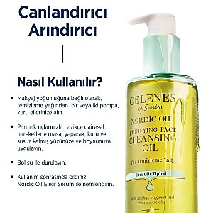 Celenes Nordic Oil Parfümlü Duş Yağı 400 Ml Hassas Ciltler - 3