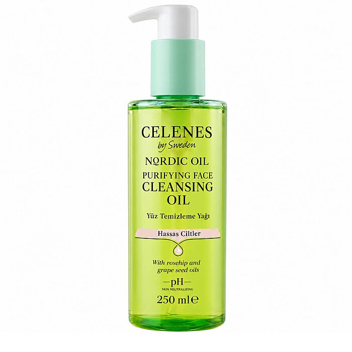 Celenes Nordic Oil Yüz Temizleme Yağı 250 Ml Hassas Ciltler - 1