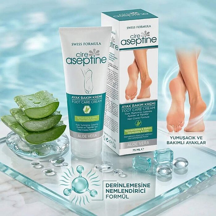 Cire Aseptine Ayak Bakım Kremi 75 Ml - 3