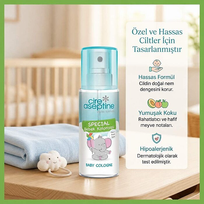 Cire Aseptine Bebek Kolonyası Special 150 Ml - 2