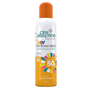 Cire Aseptine Bebek Vücut Güneş Kremi Sprey SPF50+ PA++++ 200 Ml - Cire Aseptine