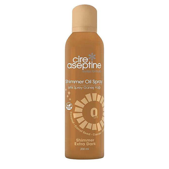 Cire Aseptine Işıltılı Sprey Güneş Yağı SPF0 200 Ml - 1