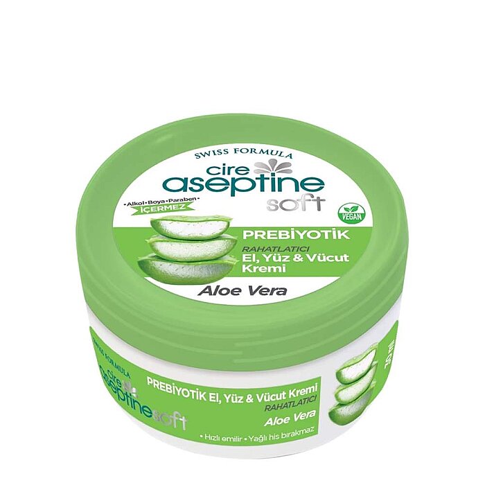 Cire Aseptine Soft Prebiyotik Aleovera Özlü Krem 30 Ml - 1