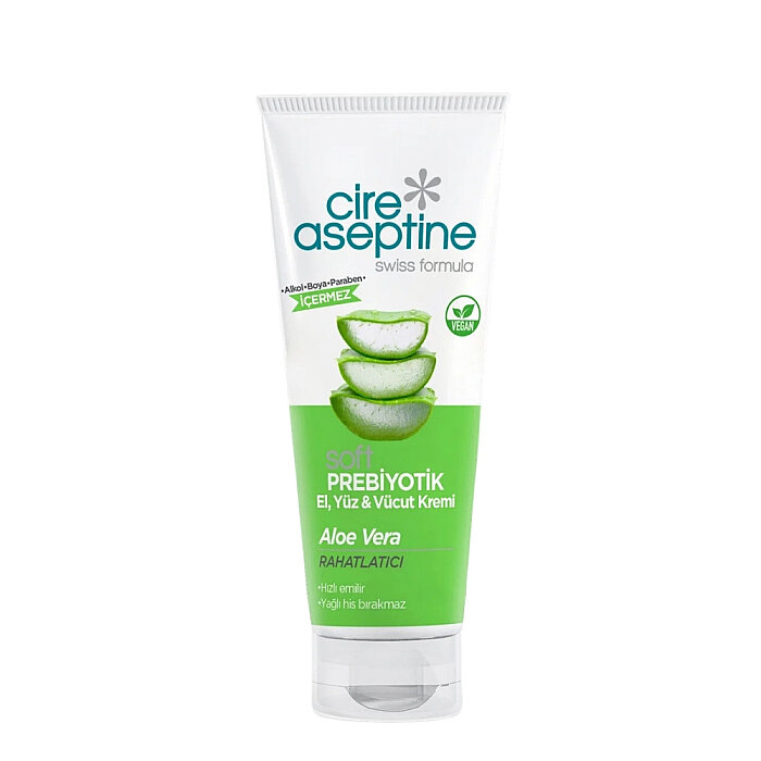 Cire Aseptine Soft Prebiyotik Aloe Vera 75 Ml Tüp - 1