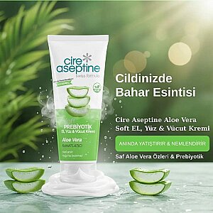 Cire Aseptine Soft Prebiyotik Aloe Vera 75 Ml Tüp - 2