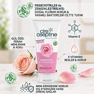 Cire Aseptine Soft Prebiyotik Gül 75 Ml Tüp - 3