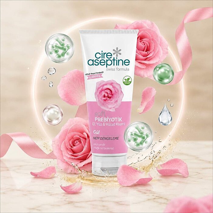Cire Aseptine Soft Prebiyotik Gül 75 Ml Tüp - 4