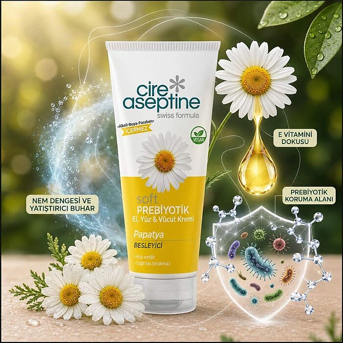 Cire Aseptine Soft Prebiyotik Papatya 75 Ml Tüp - 3