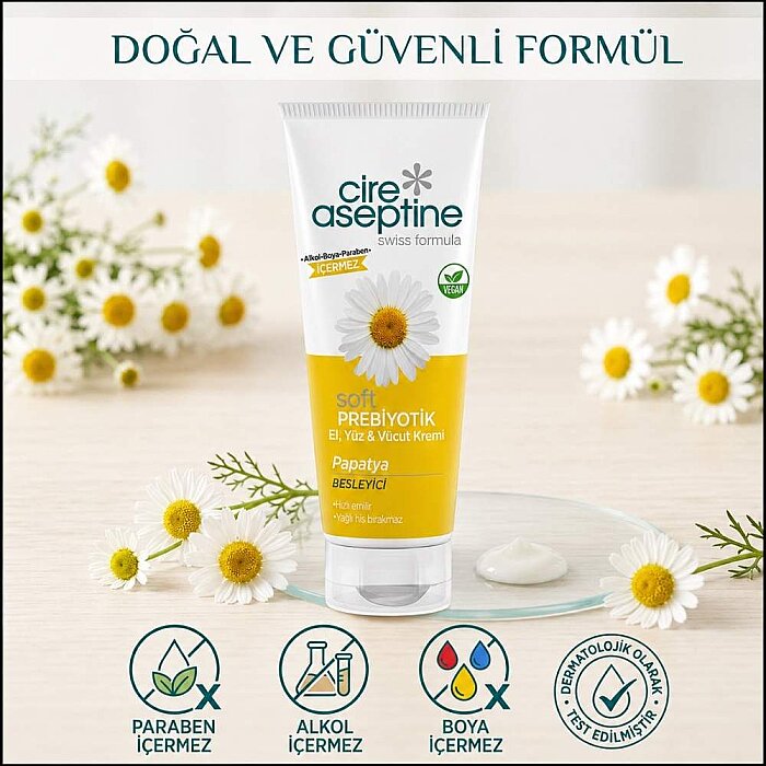 Cire Aseptine Soft Prebiyotik Papatya 75 Ml Tüp - 4