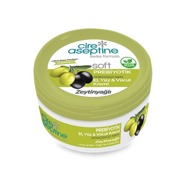 Cire Aseptine Soft Prebiyotik Zeytinyağlı 100 Ml | Kağan Parfümeri