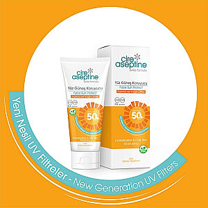 Cire Aseptine Yüz Güneş Koruyucu Krem Karma ve Yağlı Ciltler SPF50+ 50 Ml - 3