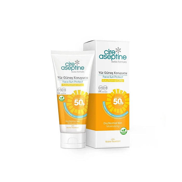 Cire Aseptine Yüz Güneş Koruyucu Krem Kuru ve Normal Ciltler SPF50+ 50 Ml - 2