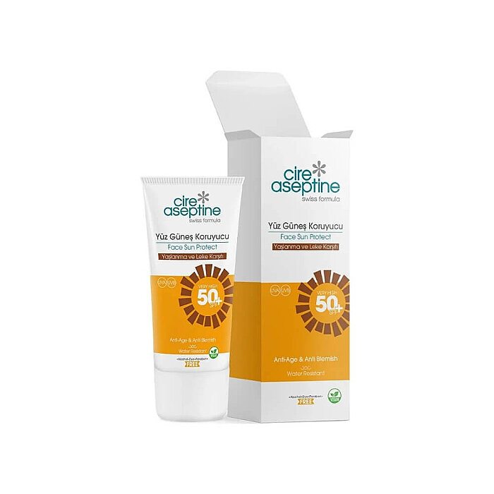 Cire Aseptine Yüz Güneş Koruyucu Krem Yaşlanma ve Leke Karşıtı SPF50+ 50 Ml - 2