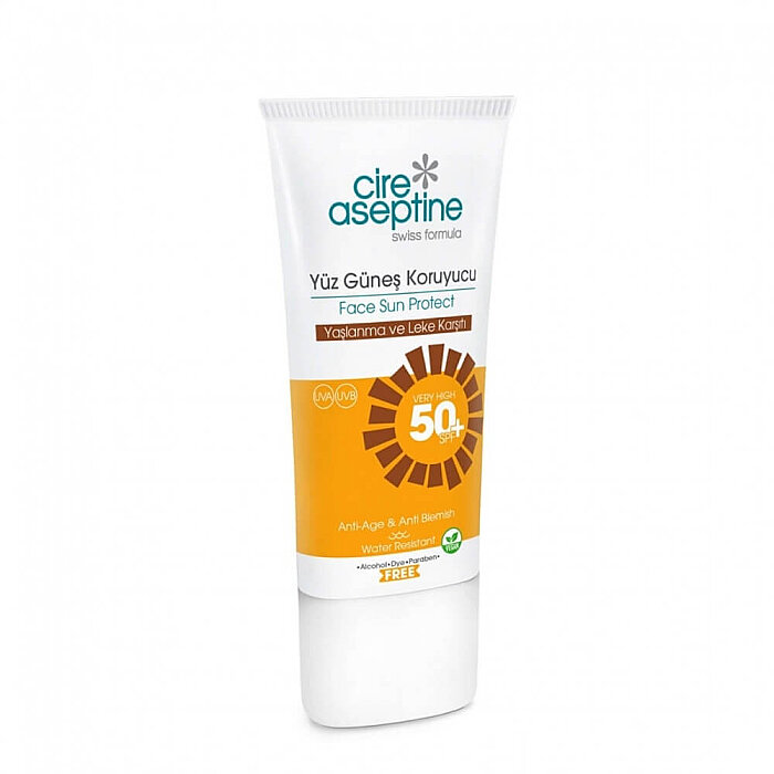 Cire Aseptine Yüz Güneş Koruyucu Krem Yaşlanma ve Leke Karşıtı SPF50+ 50 Ml - 3