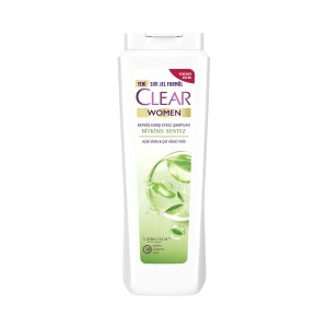 Clear - Clear Aloe Vera & Çay Ağacı Bitkisel Sentez Kadın Şampuan 350 Ml