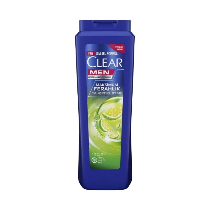 Clear Maksimum Ferahlık Limon Özlü Erkek Şampuan 350 Ml