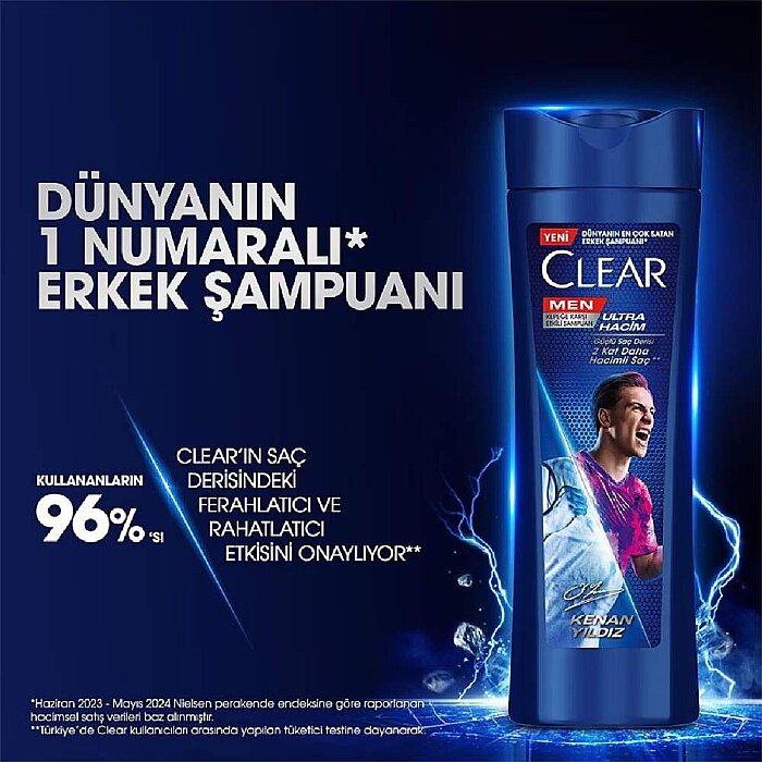 Clear Men Legends Kenan Yıldız Şampuan 350 Ml - 5