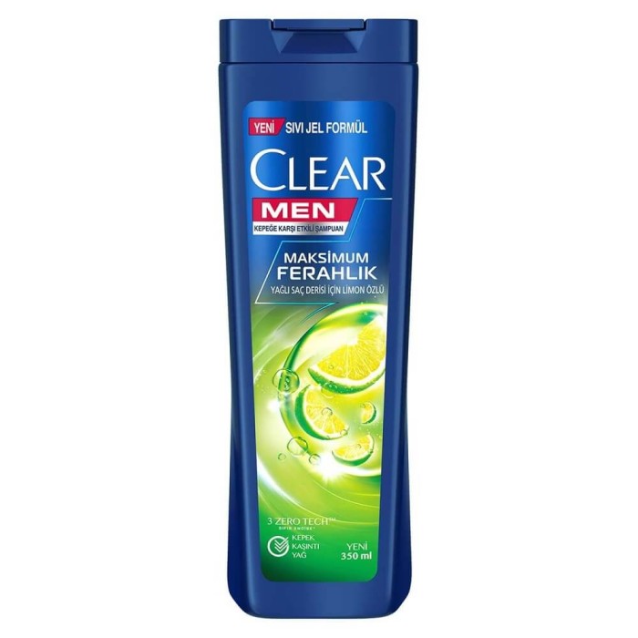 Clear Men Limon Özü Kepek Karşıtı Şampuan 350 Ml