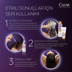 Clear Scalpceuticals Saç Dökülme Karşıtı Bakım Serumu 45 Ml - Thumbnail