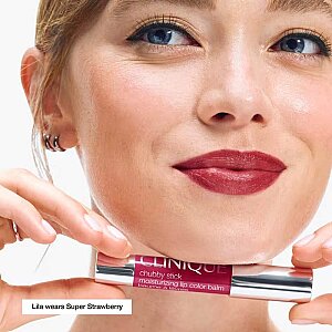 Clinique Chubby Stick Lipstick Super Strawberry - 3