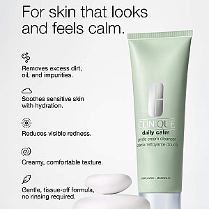 Clinique Daily Calm Gentle Cleansing Cream 125 Ml - 3