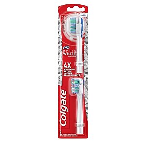 Colgate 360 Optic White Platinum Yedek Başlık Pilli Diş Fırçası - Colgate