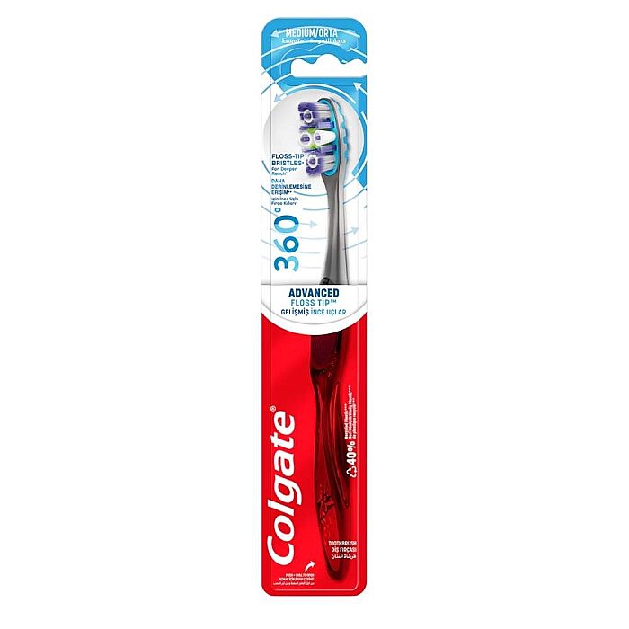 Colgate 360 Single Advanced Diş Fırçası - 1
