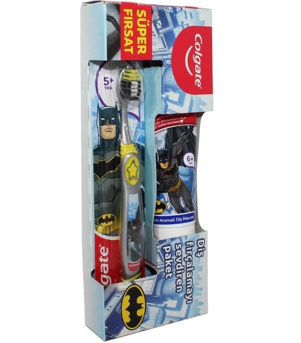 Colgate Barbie-Batman Diş Macunu 75 Ml + Fırça Set