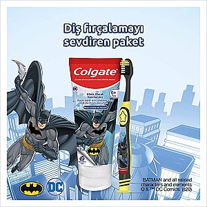 Colgate Barbie-Batman Diş Macunu 75 Ml + Fırça Set - 3