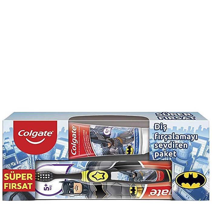 Colgate Barbie-Batman Diş Macunu 75 Ml + Fırça Set - 1
