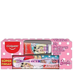 Colgate Barbie-Batman Diş Macunu 75 Ml + Fırça Set - 2