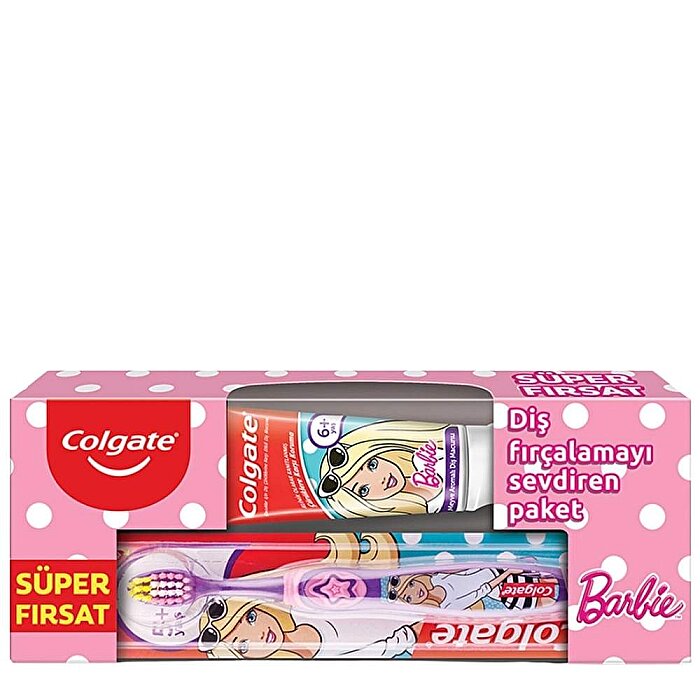 Colgate Barbie-Batman Diş Macunu 75 Ml + Fırça Set - 2
