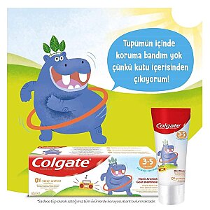Colgate Çocuk Diş Macunu Nane Aromalı 3-5 Yaş 60 Ml - 3