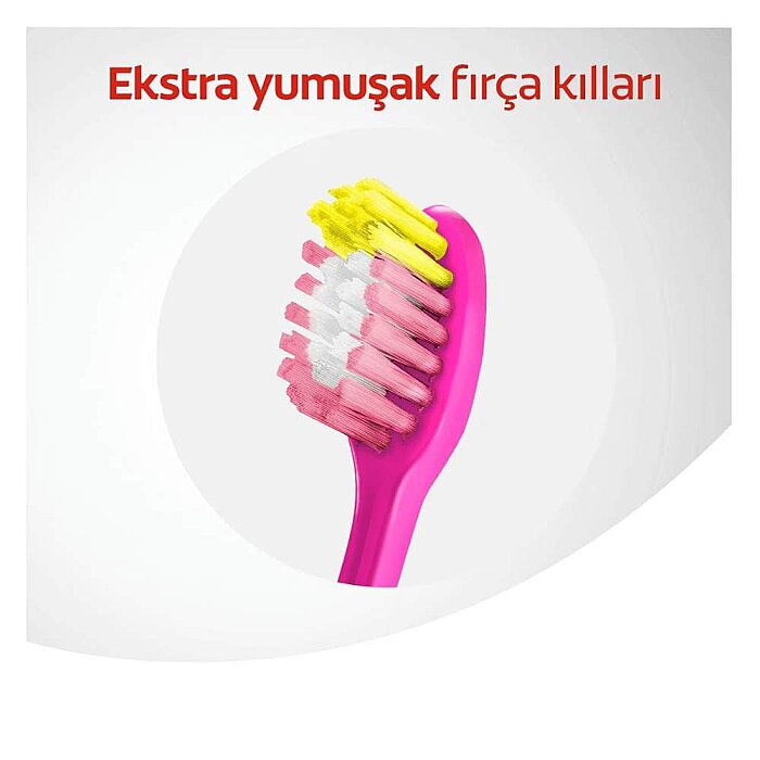 Colgate Dil Temizleyicili Ekstra Yumuşak 5+ Yaş Çocuk Diş Fırçası - 4