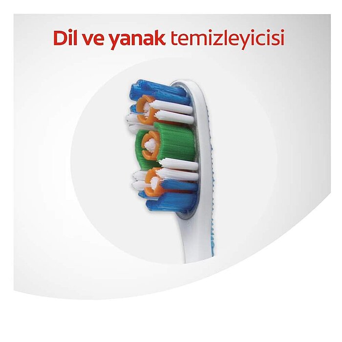 Colgate Diş Fırçası 360 Derece Komple Ağız Temizliği 2'li Orta - 3