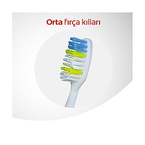 Colgate Extra Clean Dil Temizleyicili Diş Fırçası 1+1 Orta - 4