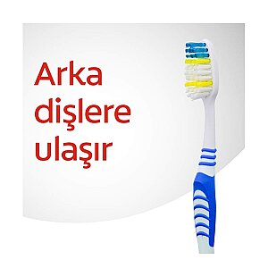 Colgate Extra Clean Dil Temizleyicili Diş Fırçası 1+1 Orta - 3