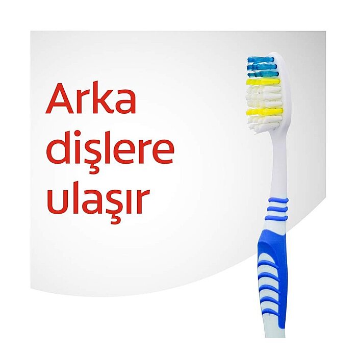Colgate Extra Clean Dil Temizleyicili Diş Fırçası 1+1 Orta - 3
