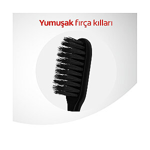 Colgate Mikro İnce Hassas Temizlik Siyah Yumuşak Diş Fırçası 1+1 - 4