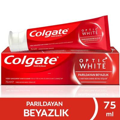 Colgate Optic White Parıldayan Beyazlık Diş Macunu 75 Ml