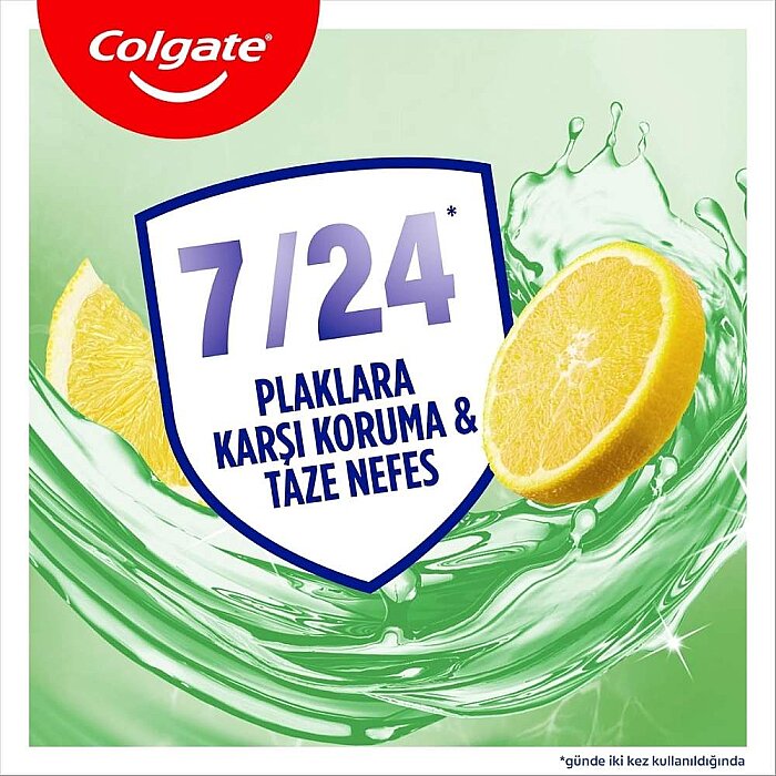 Colgate Plax Ağız Bakım Suyu Çay ve Limon 500 Ml - 3